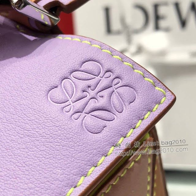 LOEWE爆款包包 羅意威迷你mini puzzle幾何拼接手提斜挎包 10173  tcl1160